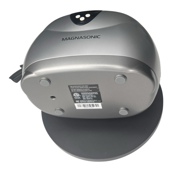 Magnasonic Ultrasonic Silver Jewelry Cleaner Digital Timer Counter top size - Picture 8 of 9